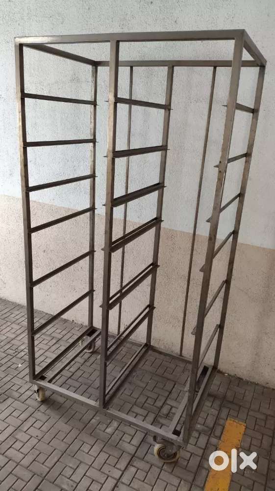 Crate Rack trolley Commercial kitchen