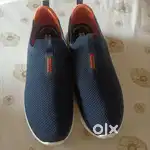 Sketches shoes go walk Colour Nevy/Orange  Size 13 UK UNBOX