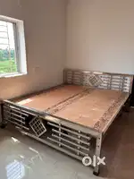 Steel bed king size