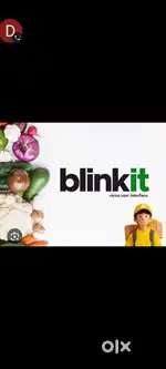Hiring for hyderabad blinkit delivery boy job