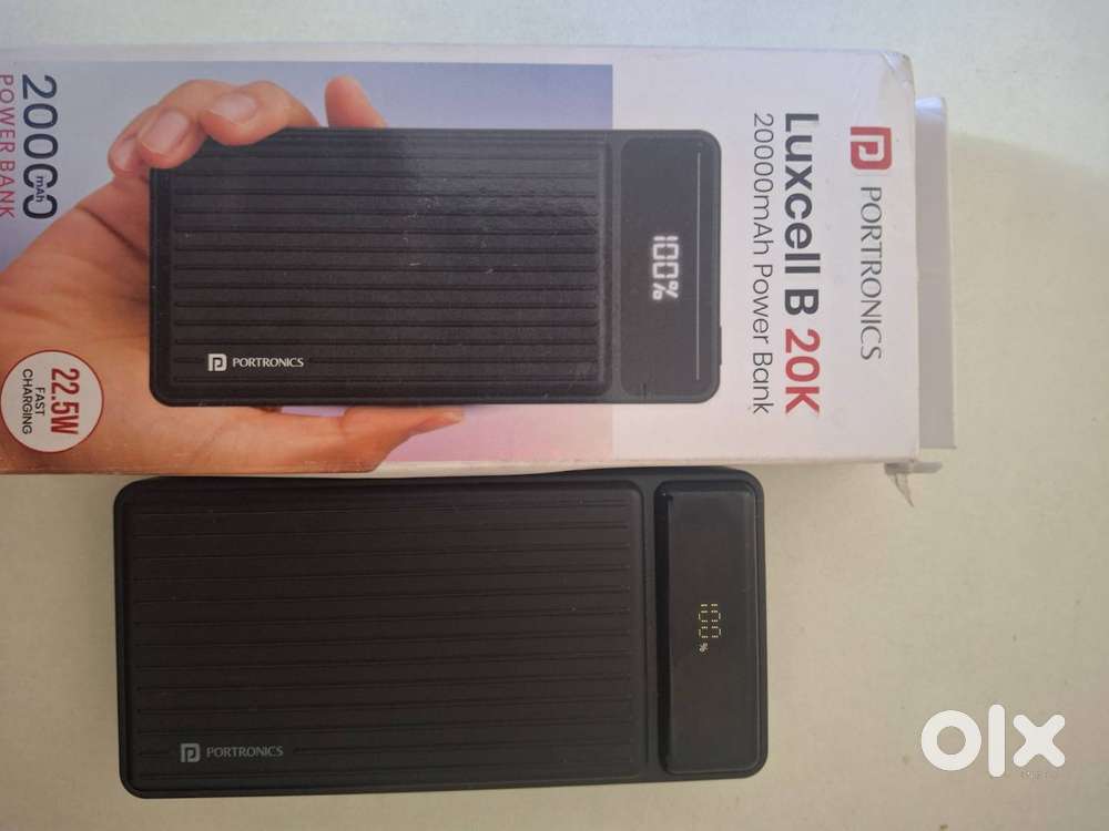 Portronics 20,000 mAh Fast Charging Power Bank  22.5W Output