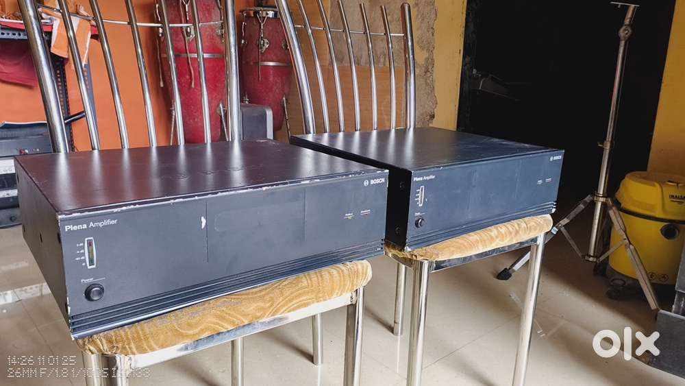 SET OF 2 BOSCH AMPLIFIERS ( LBD 1938/00 Plena 480W Mixer Amplifier)