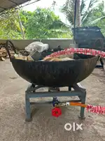 Big kadayi,weight mechine,single gas burner