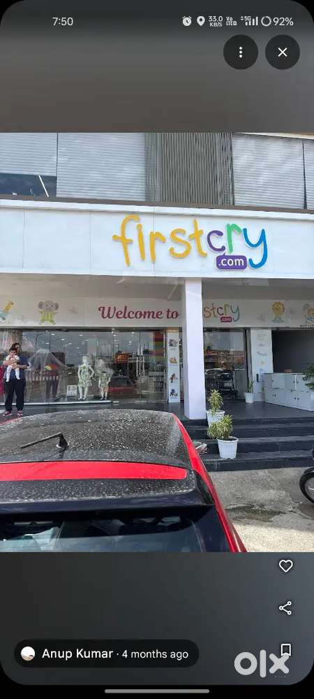 Need sales girl for firstcry brand kids store