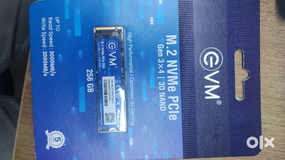 256 SSD NVMe Gen 3