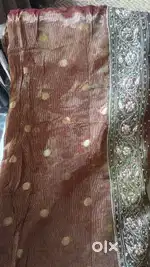 Saree in pure & all hand work