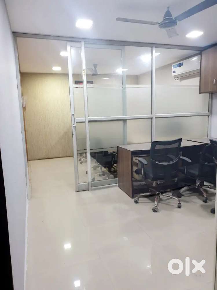 Furnished office for rent, karshan chamber devemdra nagar