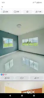 Rent 1BHK semi furnished floor
