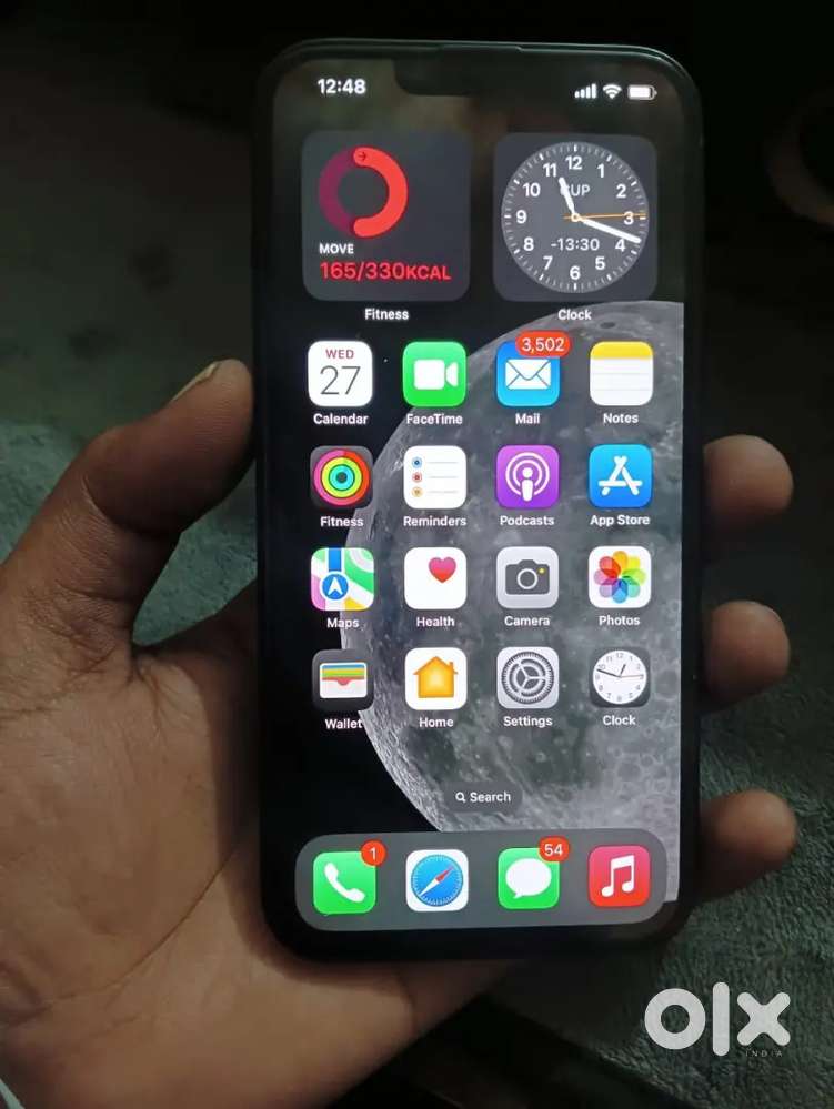 iPhone 13 Black 128Gb 11 month warranty with all accessories