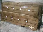 Segun wood box bed maker