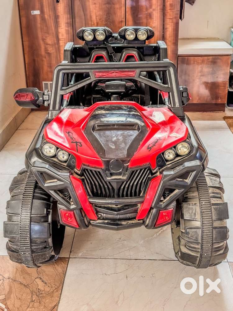  Kids Thar Car  Remote & Manual  Hardly Used  ₹15,000