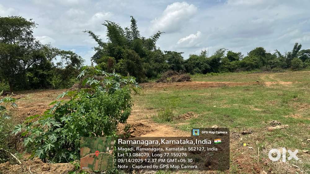 Agriculture land for sale in Kudur, Magadi taluk 168gunta (4 CR 80 La)