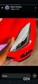 Swift 2018 headlight eye lids