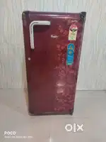 Whirlpool 190L 4-Star Single Door Fridge Maroon colour, Free Delivery.