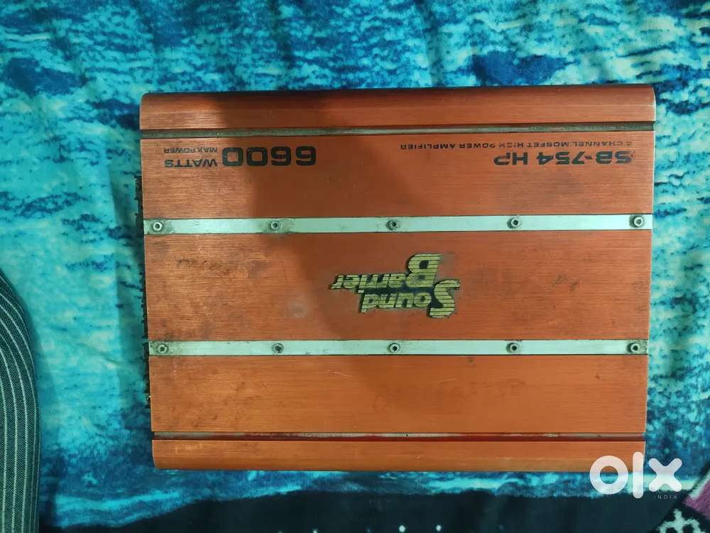 AMP SOUND BARRIER 6600 WAATT