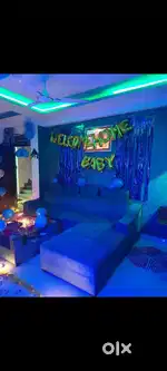 8 seater sofa with center table