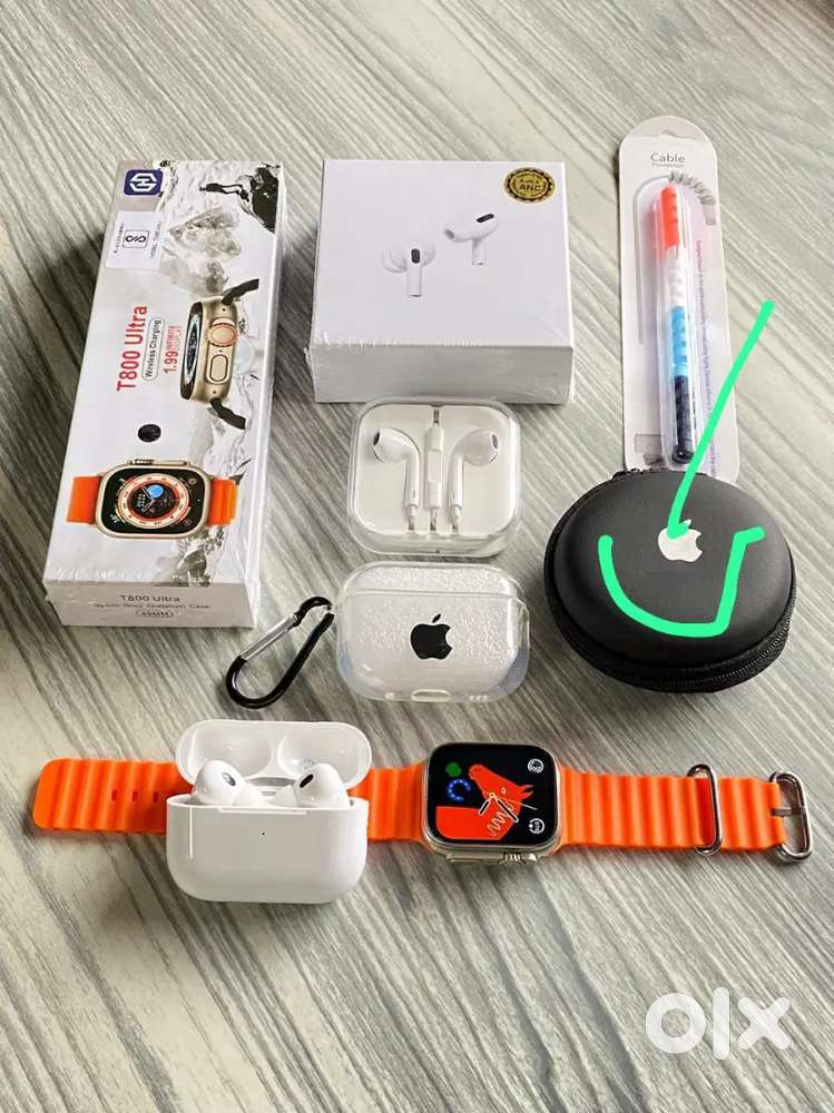 Airpods,smart watch,airpods case,wire protector,earphones