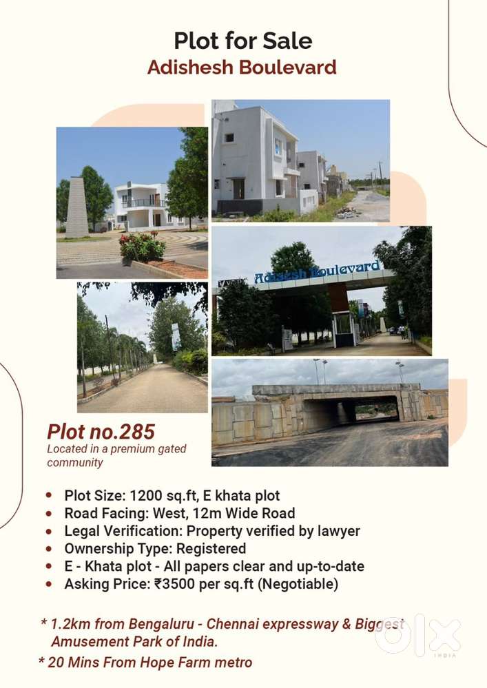 Villa Plot for Sale