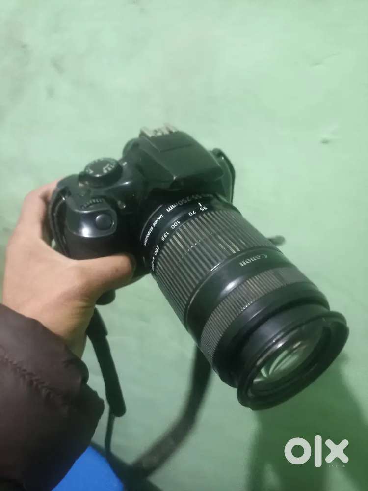 Canon 1300d With both lenses 18_55 & 55_250 with charger