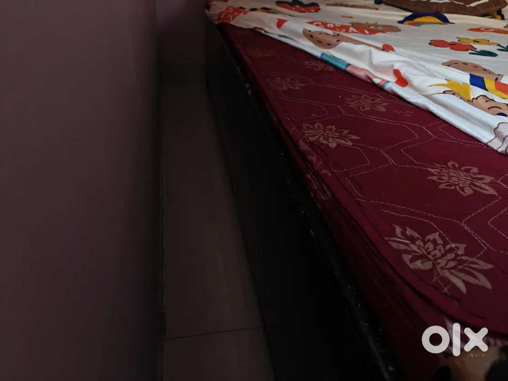 Double bed and 2 mattress