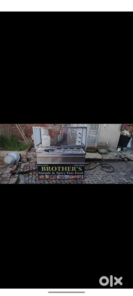 Fast food steel counter urgent sell
