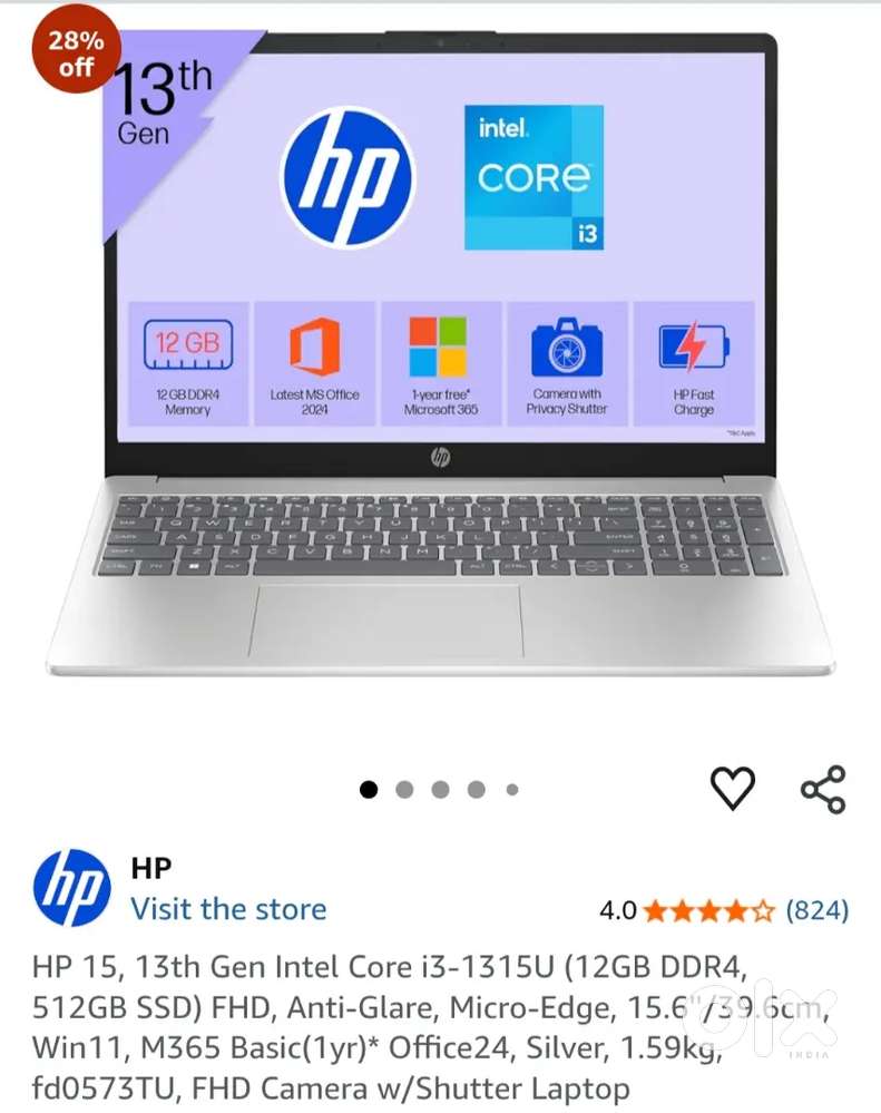 Hp laptop sealed pack