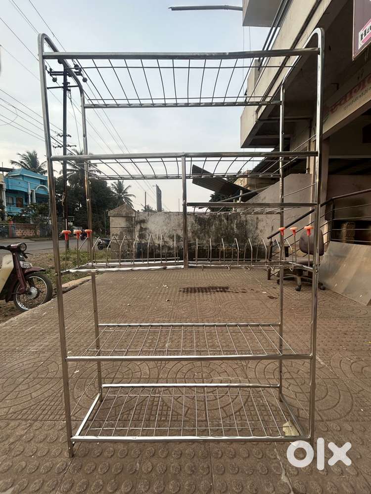 Steel utensil rack 30x60 unused