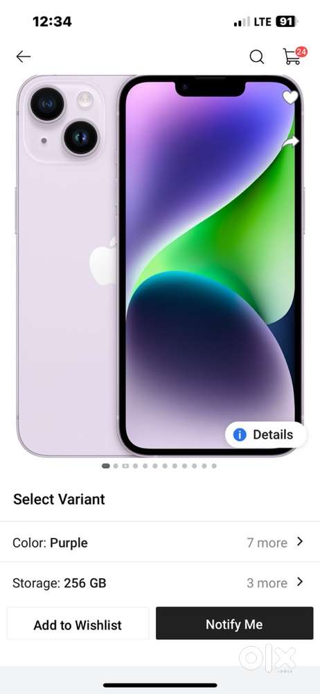 New condition iPhone 14 256gb.