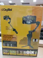 DIGITEK 3 AXIS FOLDABALE SMARTPHONE GIMBAL BUILT IN EXTANDABLE ROD