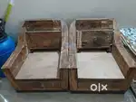 Maharaja sofa set ki chair ka dhancha