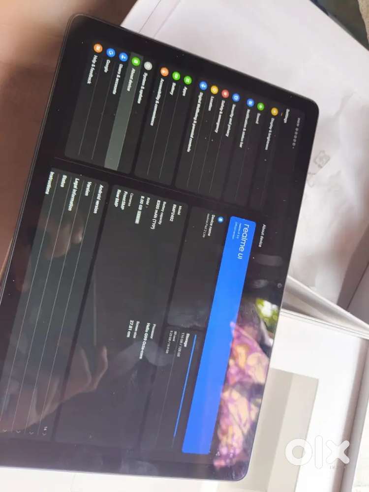 Realme pad 2..8gb 128gb.. gaming tablet