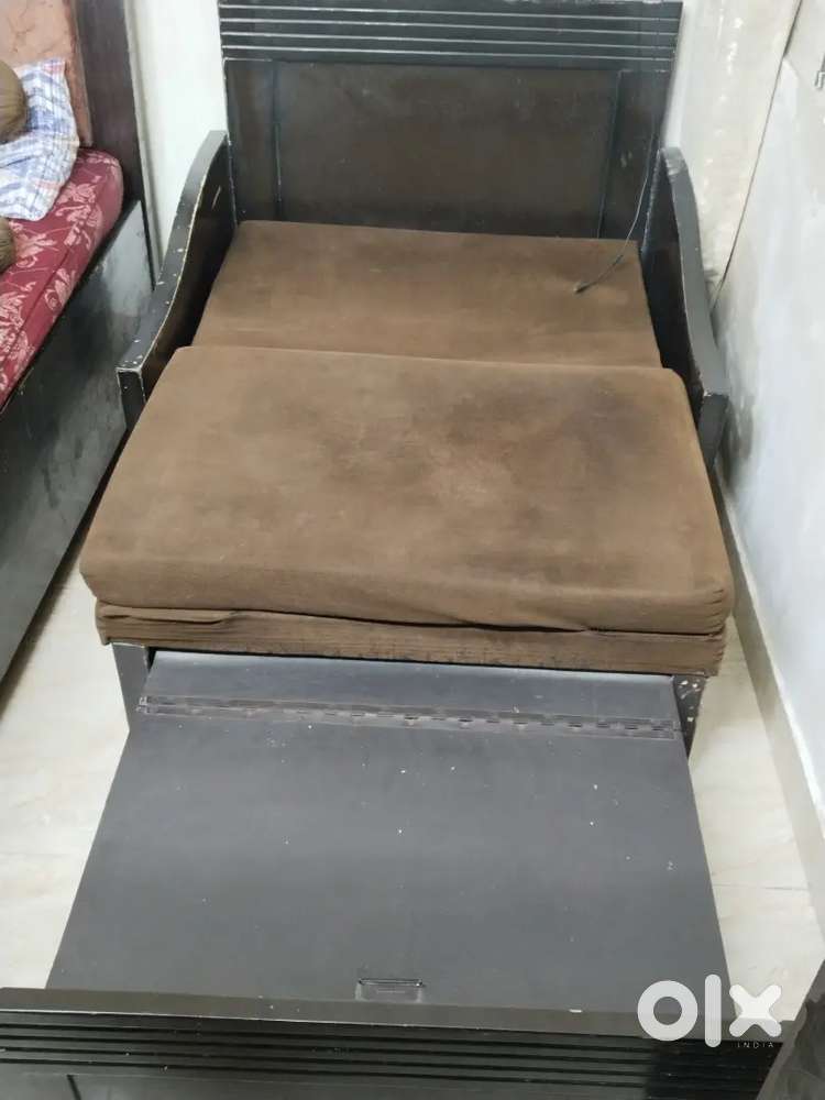 Wooden Sofa Cum Bed