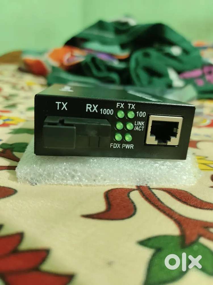 Media converter 1gbps speed. Brand new
