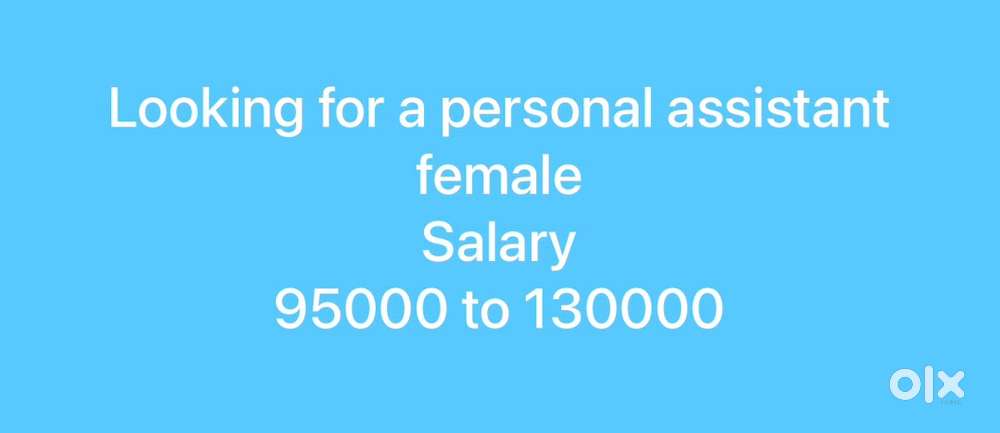 Personal assistant female