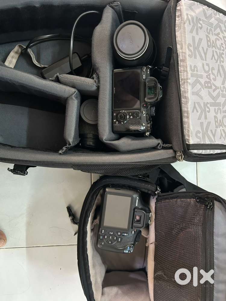 Sony &canon camera for rent