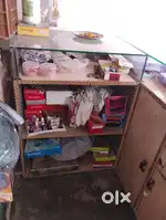 L shape shop counter
