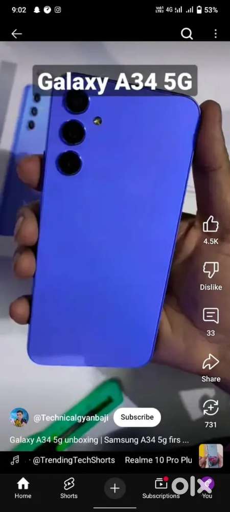 Galaxy a34 5G
