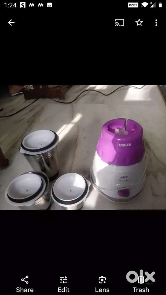Inalsa mixer grinder brand new