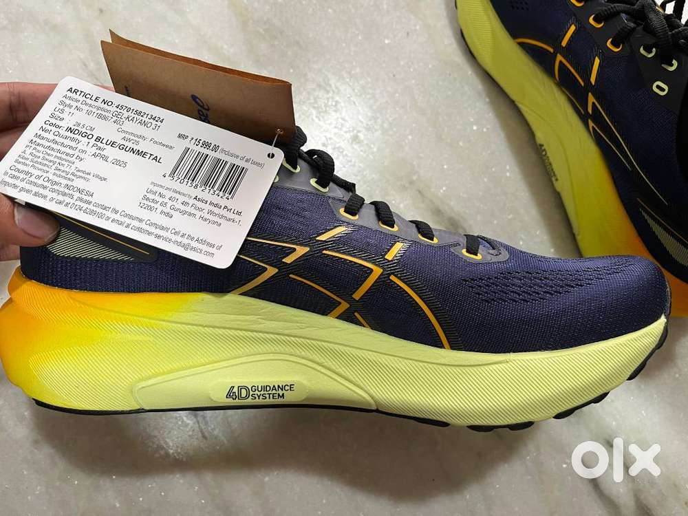 Brand New Asics Gel-Kayano 31 Men's Running Shoes - Size 11 - ₹6,500