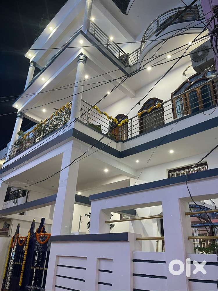 2bhk new construction house with tiles. Covered parking available.