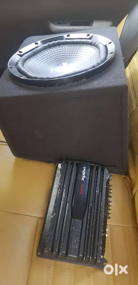 12inch sony xplod subwoofer with amp