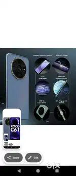 Poco c61 new version mobile new only 2 month use