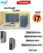 Ram - 8GB DDR3  Hard disk - 500GB  2GB Graphics  Starting 15,999