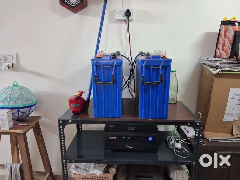 24V Microtek Inverter with two 150AH Exide SF battery