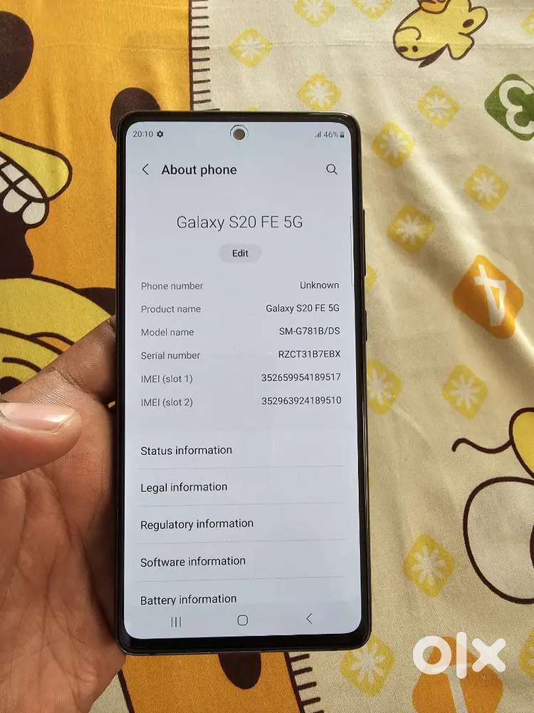 Samsung Galaxy S20 FE 5G Snapdragon 870 Mint Condition