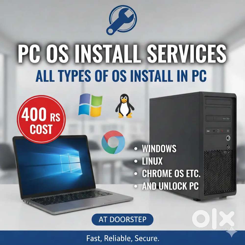 PC OS Installation - Windows/Linux/Chrome Os etc