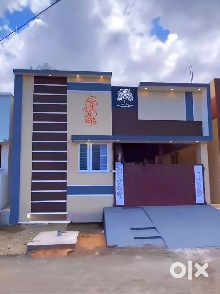 Individual plots and house for sale