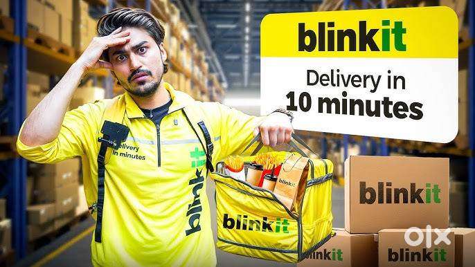 blinkit delivery boys anand