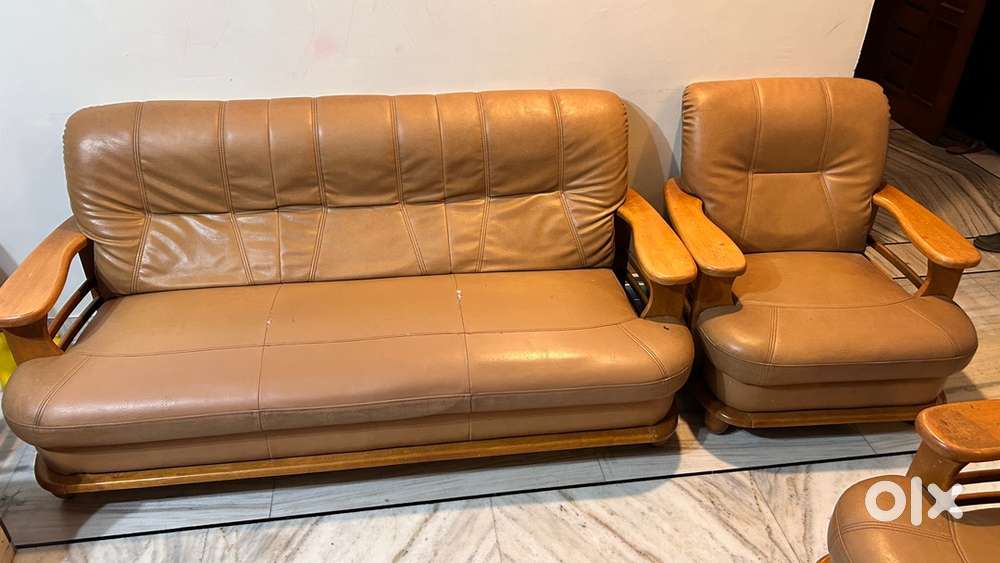 Imported Leather sofa