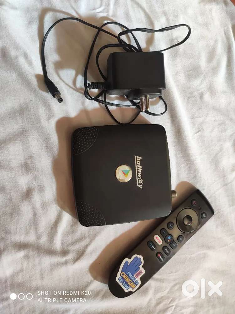 Hathway android smart box with google store